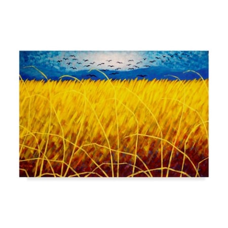 John Nolan 'Homage To Van Gogh 1' Canvas Art,12x19